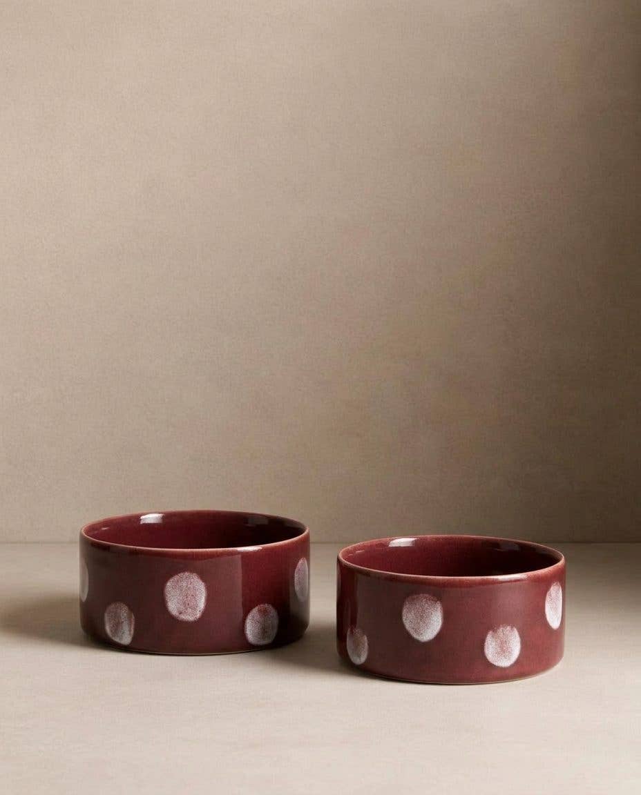 Hundenapf 2er-Set, 14cm | POP DOTS
